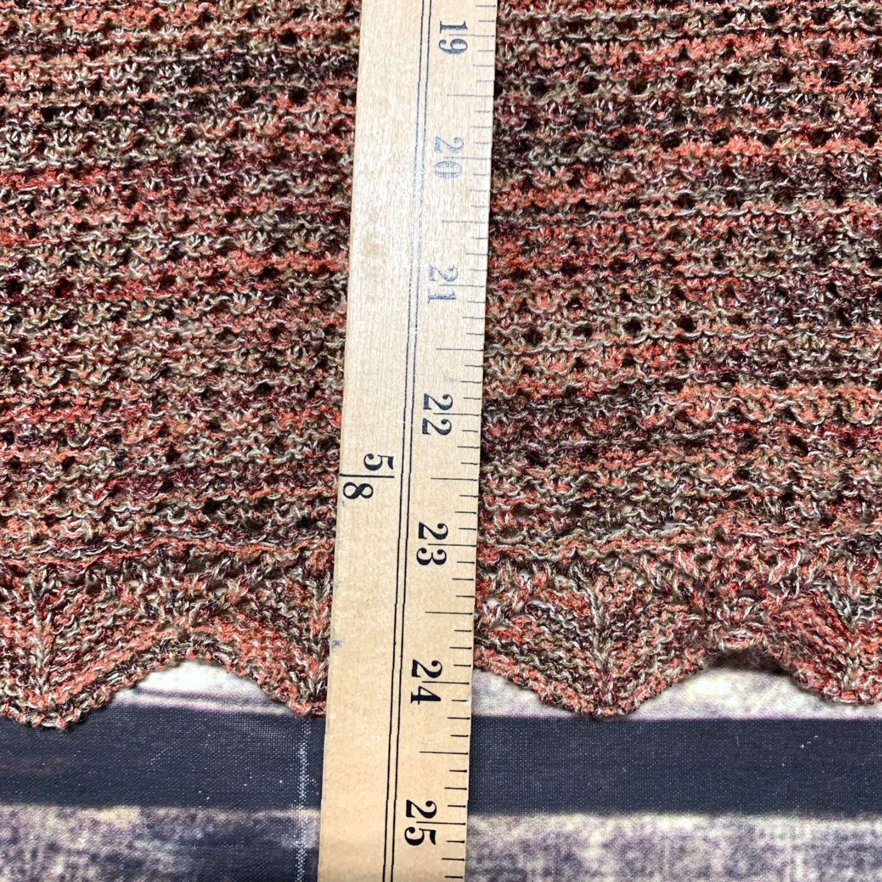 Vintage VINTAGE 99 Jane Street Womens Pullover Knit Sweater Large V-Neck Long Sleeve Salmon Size L / US 10 / IT 46 - 6 Thumbnail