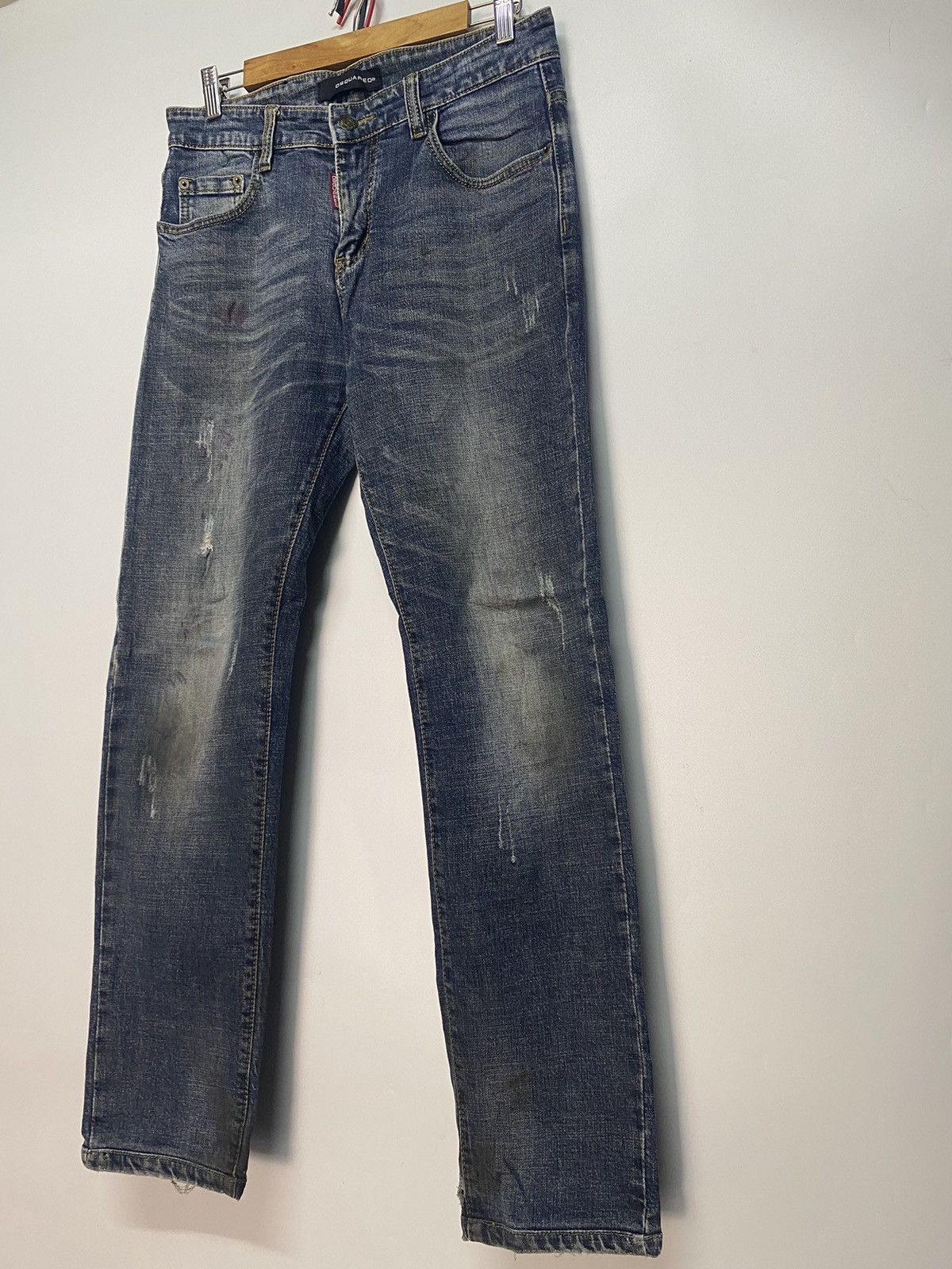 Dsquared2 × Japanese Brand DSQUARED2 Denim Jeans Distressed Japanese Style Pants Size US 32 / EU 48 - 4 Thumbnail