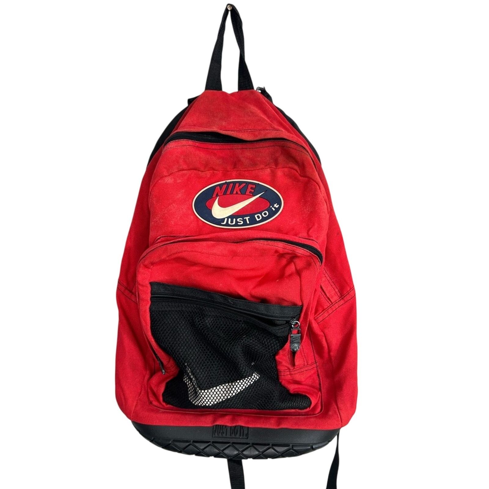 Nike × Vintage Vintage 90's Nike Center Swoosh Backpack | Grailed