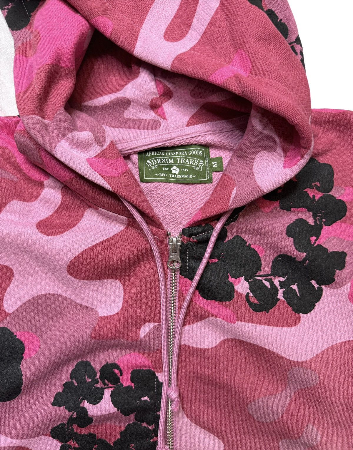 DENIM TEARS Denim Tears Zip Up Hoodie Size US M / EU 48-50 / 2 - 4 Thumbnail
