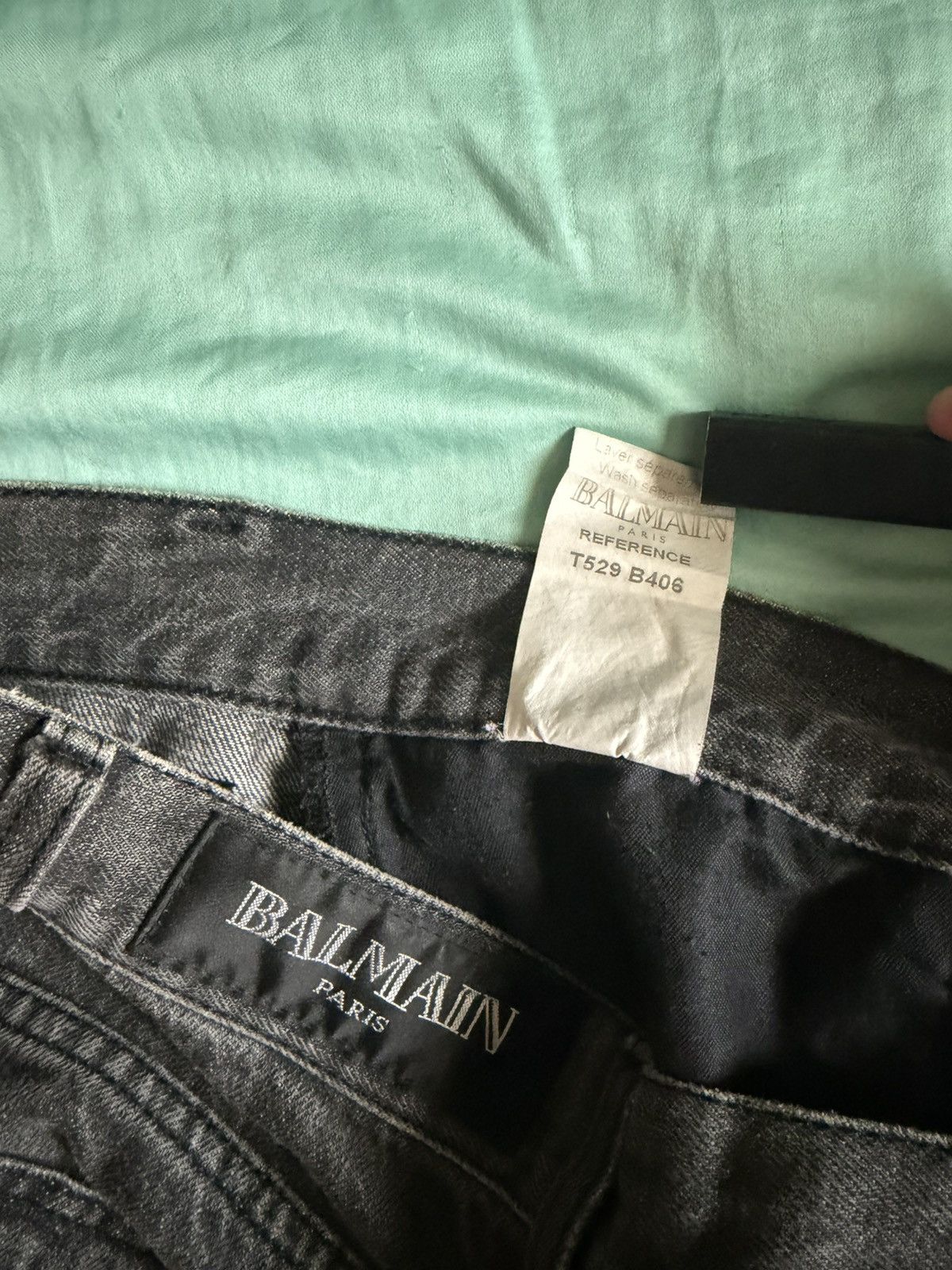 Balmain Balmain 2010 6-zip Biker Denim Size US 31 - 5 Thumbnail
