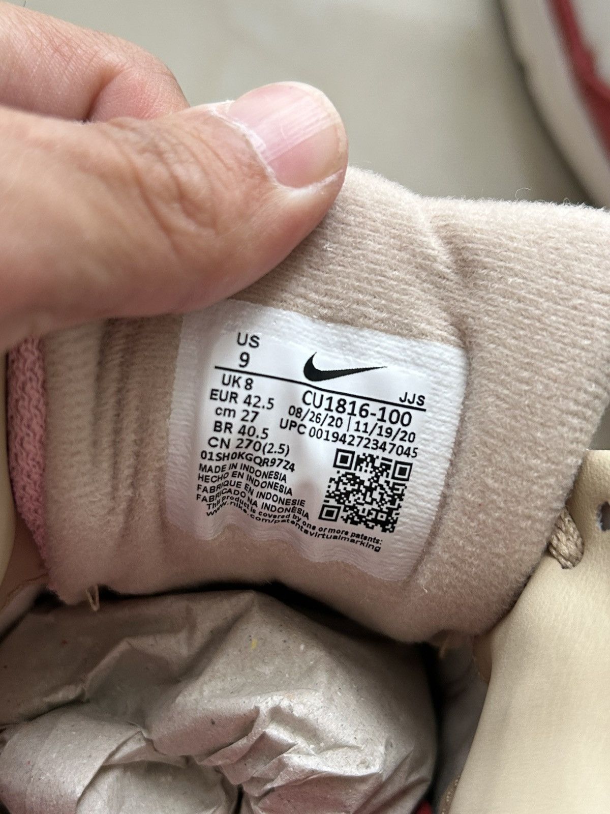 Nike Nike Air Max 1 Bacon special Packaging Size US 9 / EU 42 - 5 Thumbnail