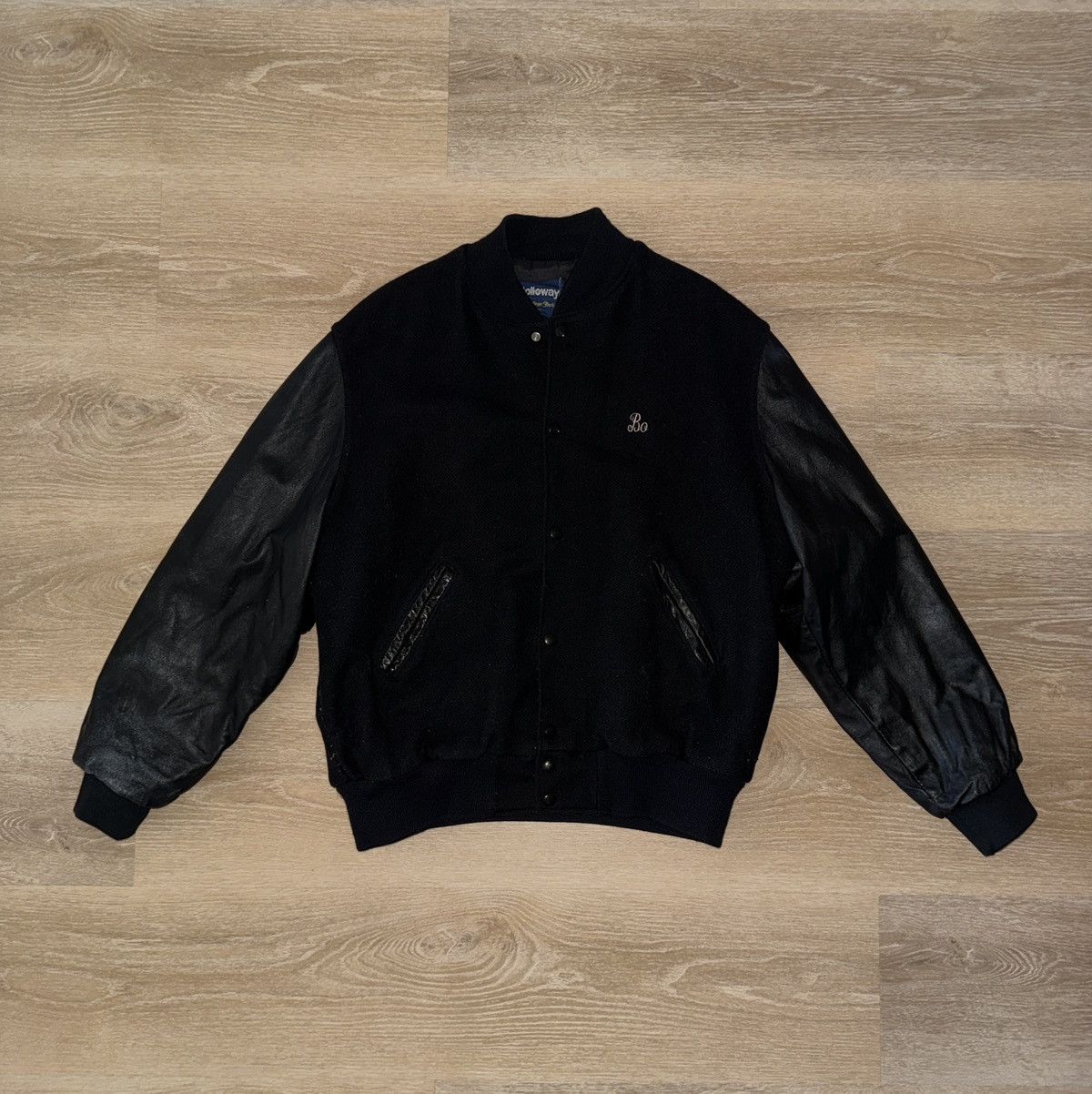 Holloway Vintage 80’s Local Union Reefer Department Holloway Jacket Size US XL / EU 56 / 4 - 2 Thumbnail