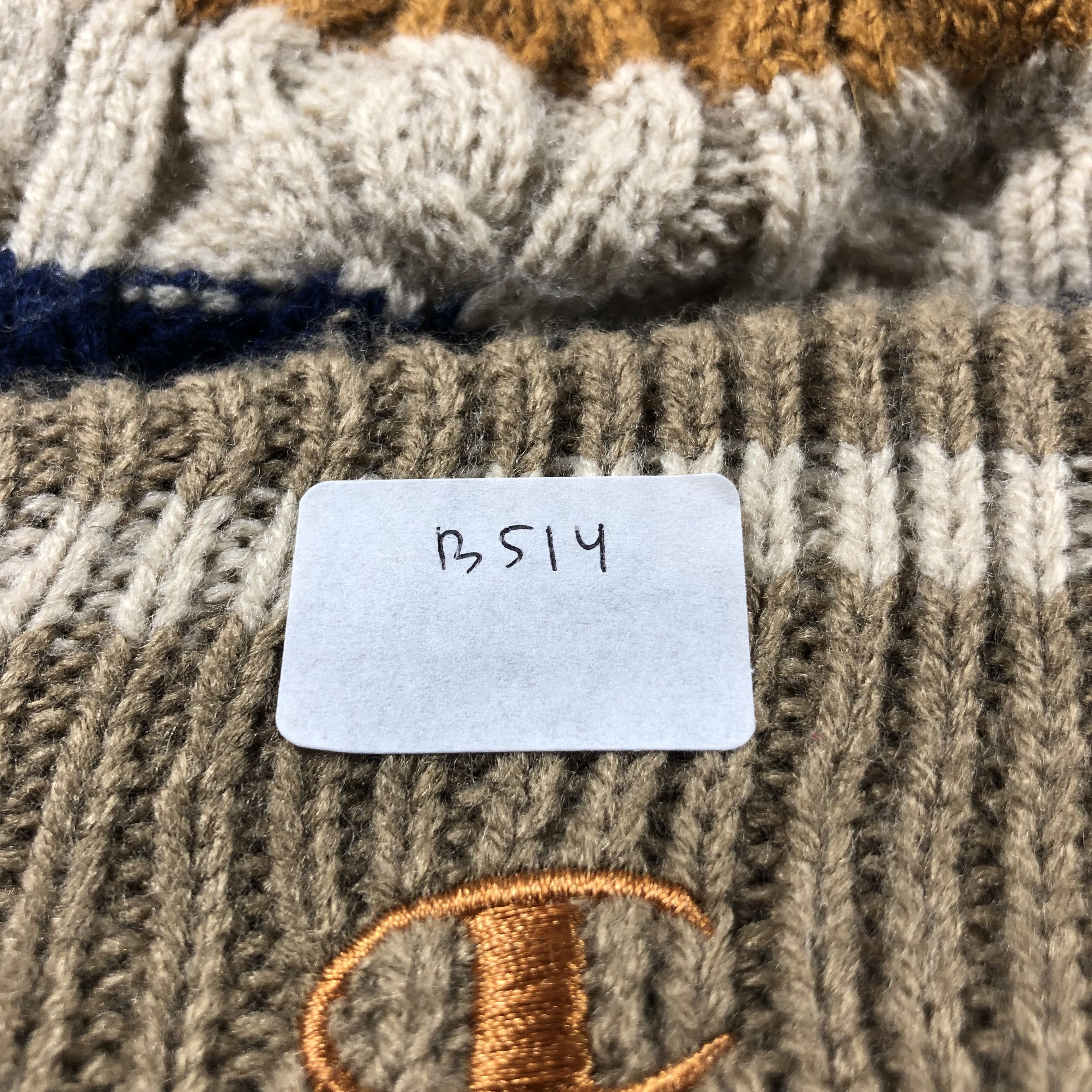Champion Champion Cable Knit Bobble Beanie Snow Cap B514 Size ONE SIZE - 9 Thumbnail