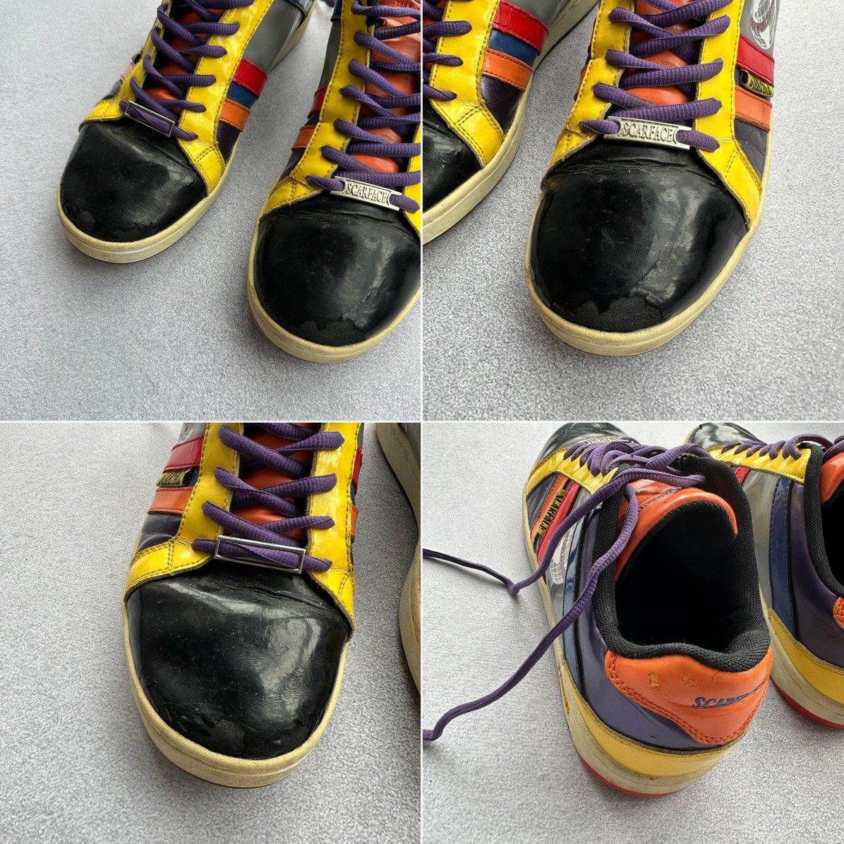 Universal Studios Vintage Universal Studios Scarface The World Is Yours Shoes Size US 10 / EU 43 - 10 Thumbnail