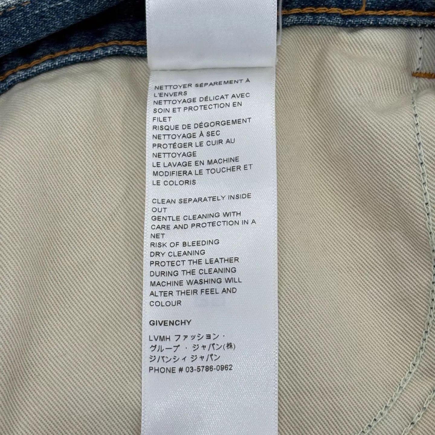Givenchy Givenchy washed denim short 30 99 new Size US 30 / EU 46 - 4 Thumbnail