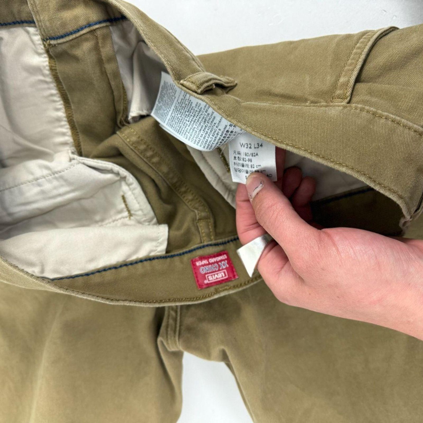 JNCO × Levi's × Vintage Vintage y2k levi's skater faded archive work straight pants Size US 32 / EU 48 - 6 Thumbnail