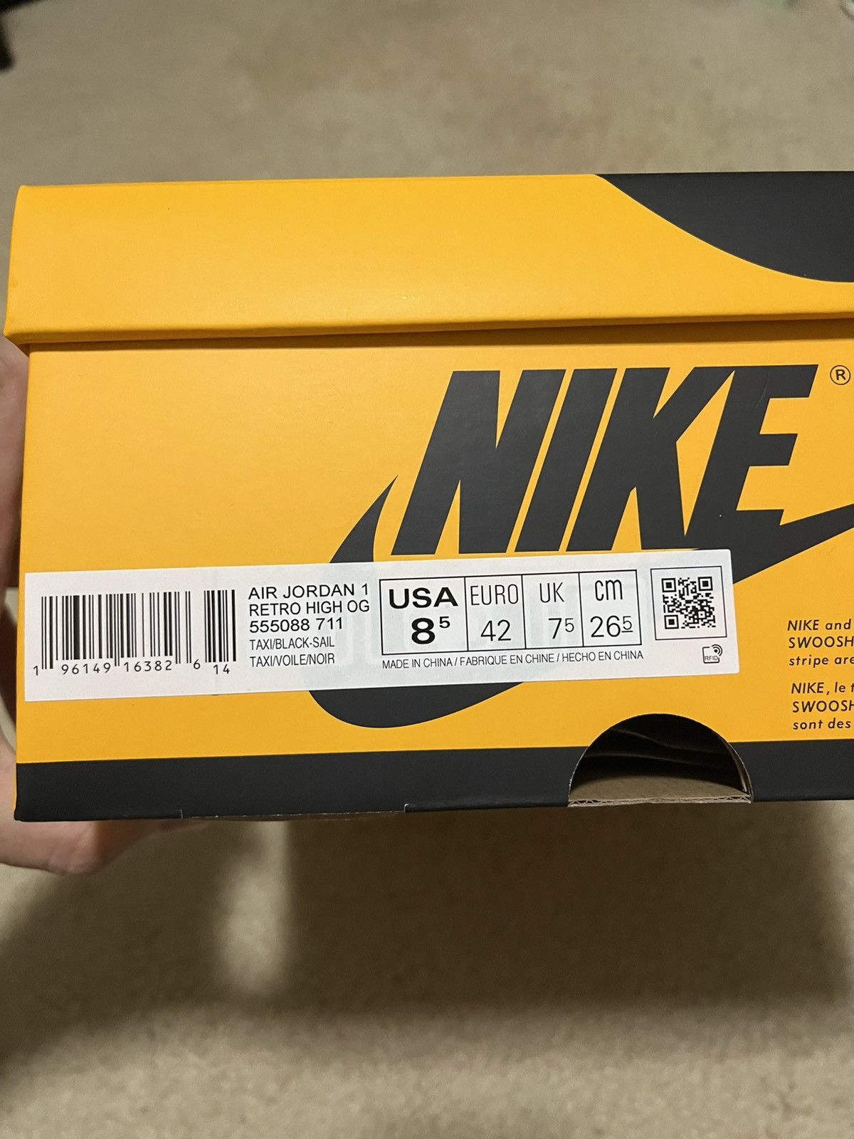 Jordan Brand × Nike Nike air jordan high retro Size US 8.5 / EU 41-42 - 7 Thumbnail