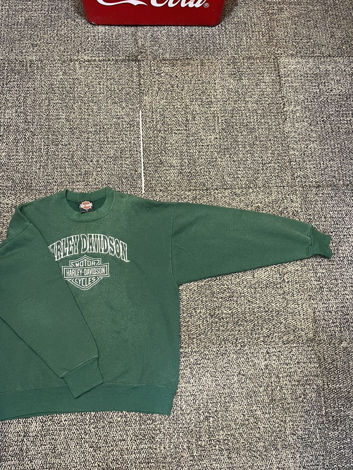 Harley Davidson × Vintage vintage harley davidson sweatershirt Size US L / EU 52-54 / 3 - 9 Thumbnail