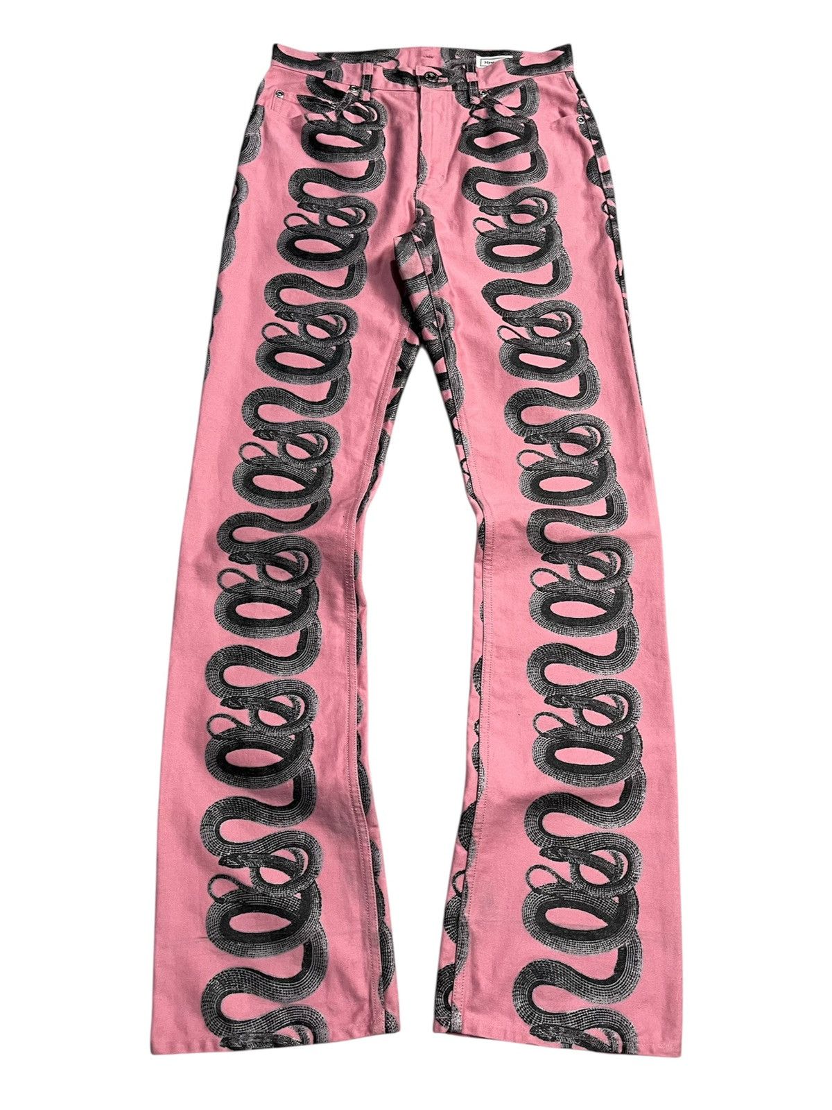 Hysteric Glamour Archive Hysteric Glamour Snake Print Jeans Size US 27 - 2 Thumbnail