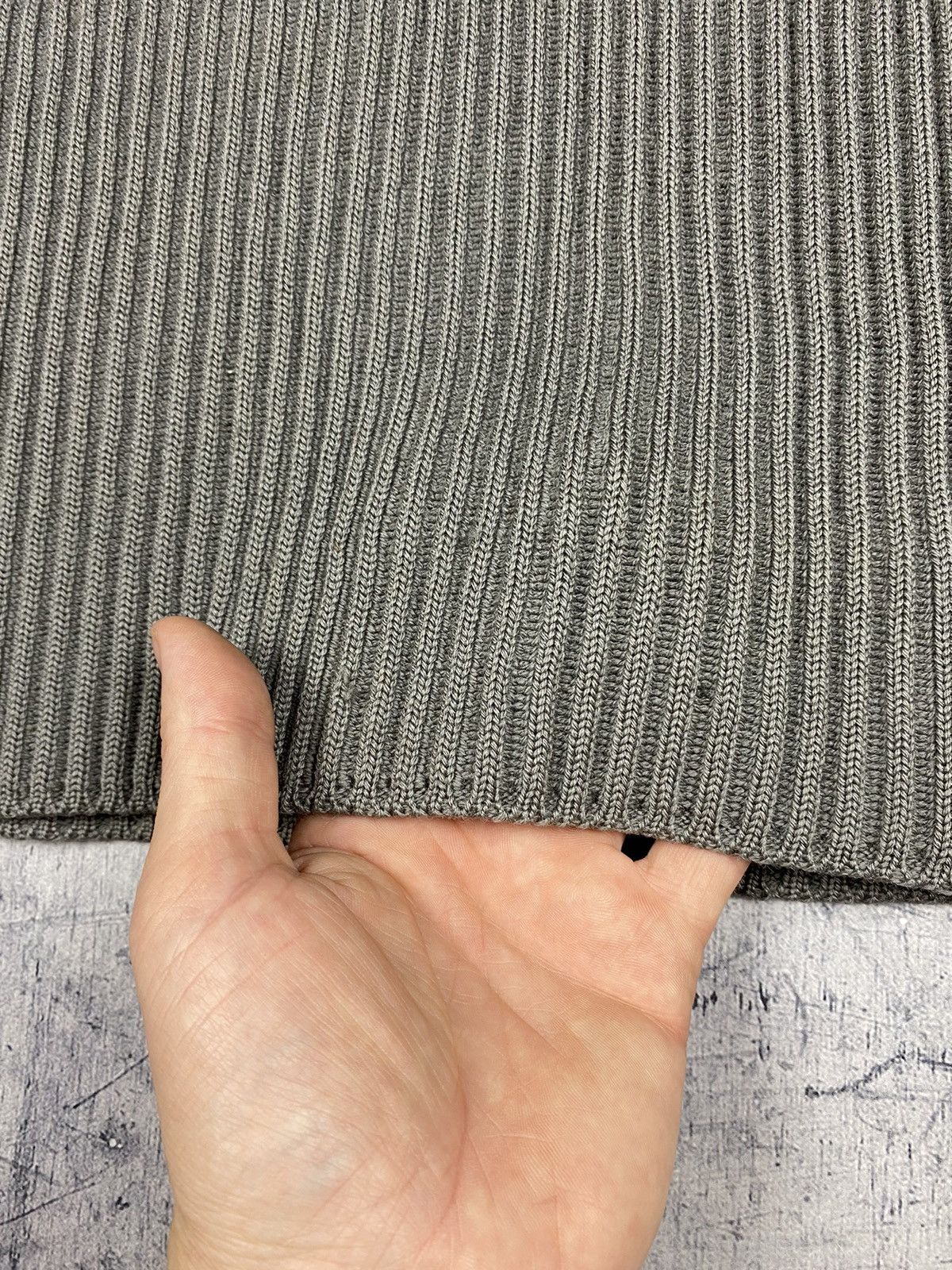 Massimo Osti Vintage 00s Stone Island Massimo Osti Wool Knitted Sweater Size US L / EU 52-54 / 3 - 11 Thumbnail