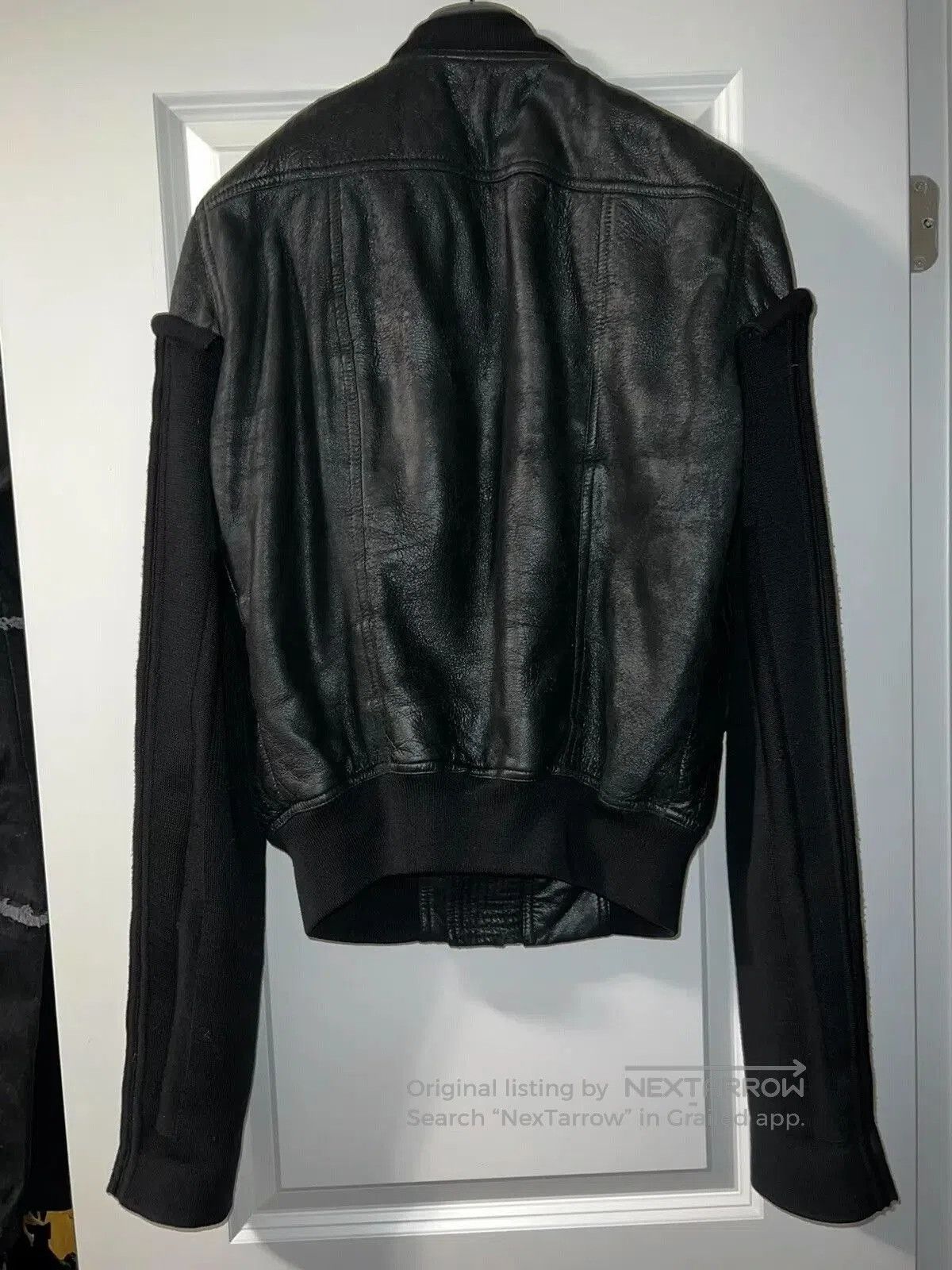 Rick Owens Rick Owens Leather Bomber Jacket. Size US S / EU 44-46 / 1 - 3 Thumbnail