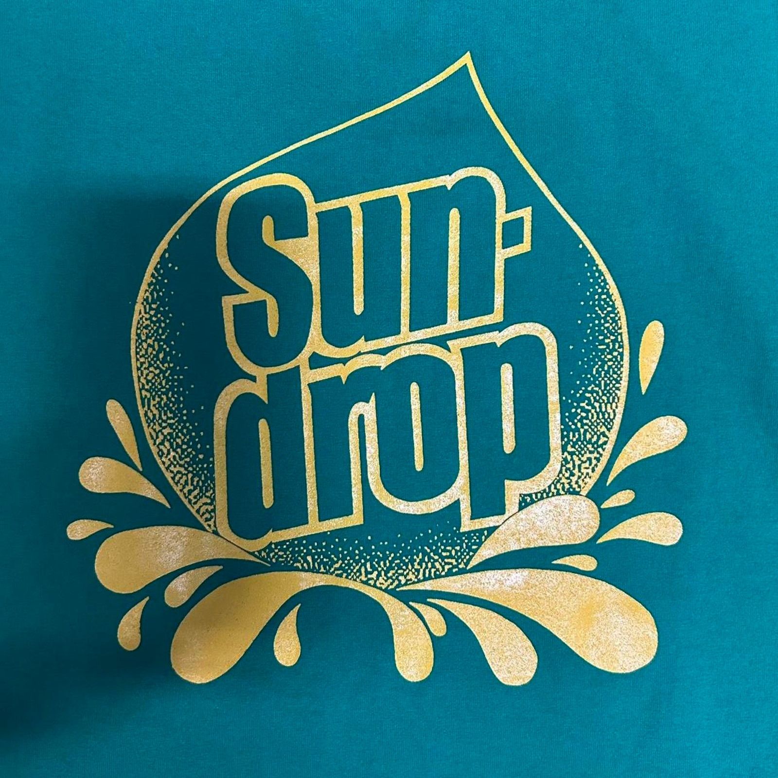 Hanes VTG 90s Green Sun Drop cotton t-shirt Size US XXL / EU 58 / 5 - 2 Thumbnail