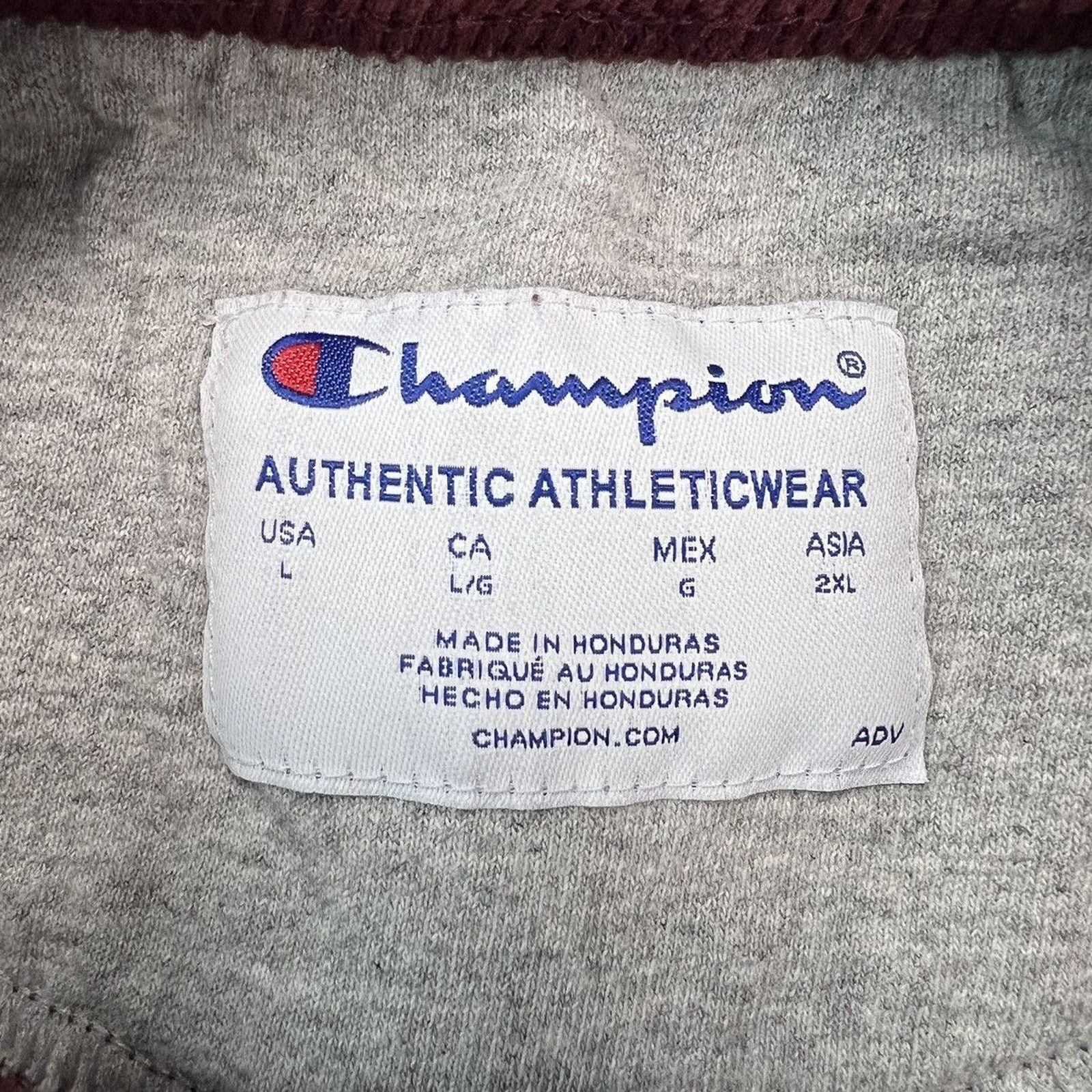 Champion × Vintage Champion Sweatshirt Large C Logo Athletic Pullover Crewneck Size US L / EU 52-54 / 3 - 5 Thumbnail