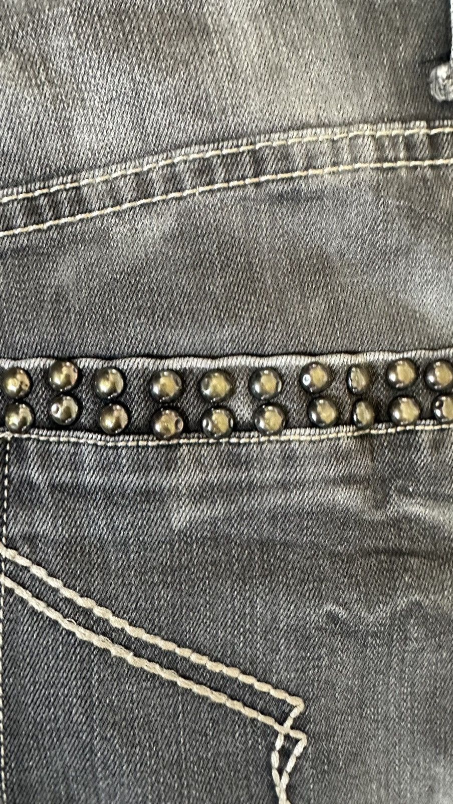 semanticdesign SEMANTIC DESIGN DENIM STUDS PANT Size US 32 / EU 48 - 13 Thumbnail
