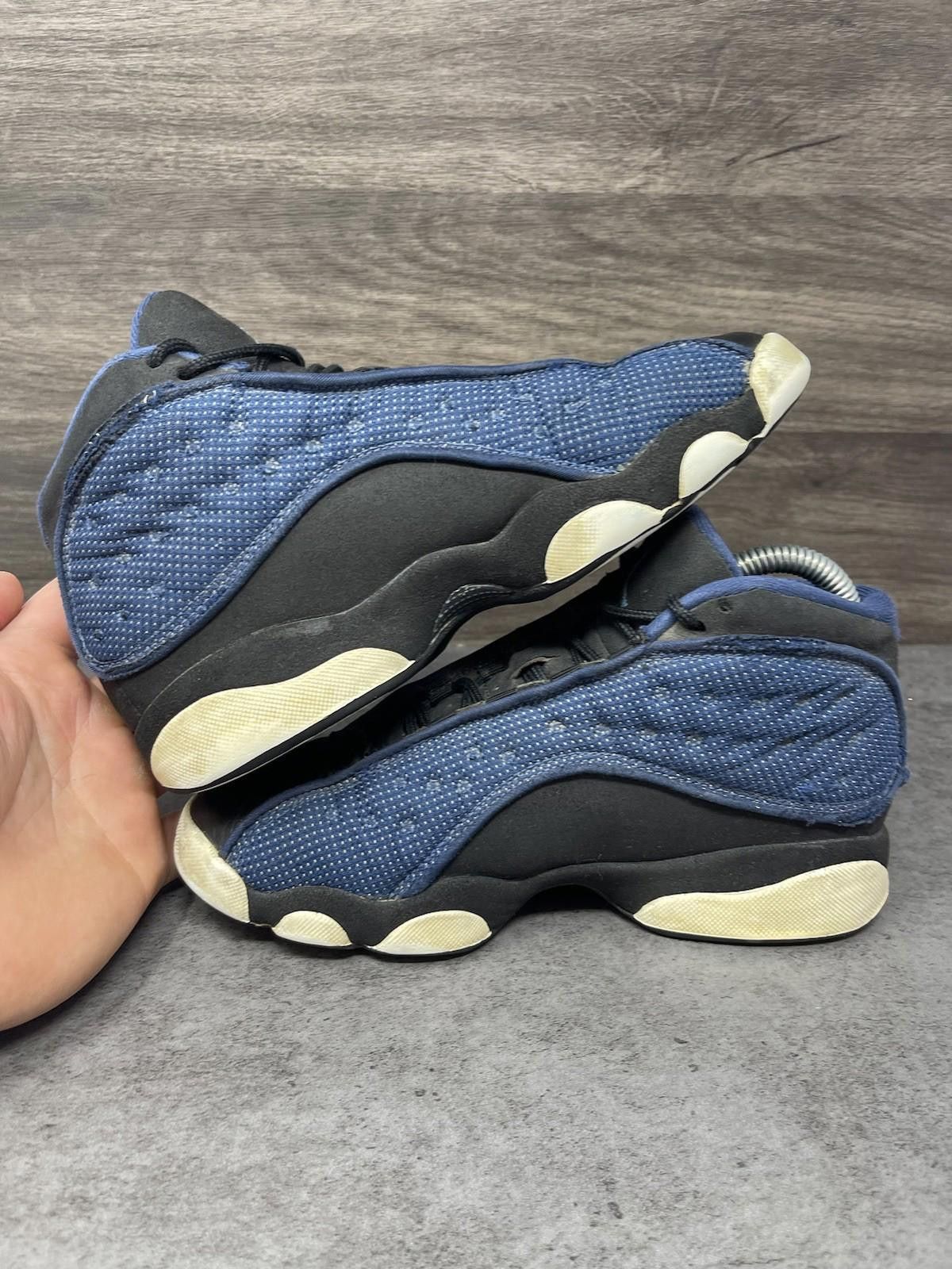 Nike Air Jordan 13 Retro Brave Blue Kids Size 4.5Y GS Sneakers Size US 5 / EU 37 - 7 Thumbnail