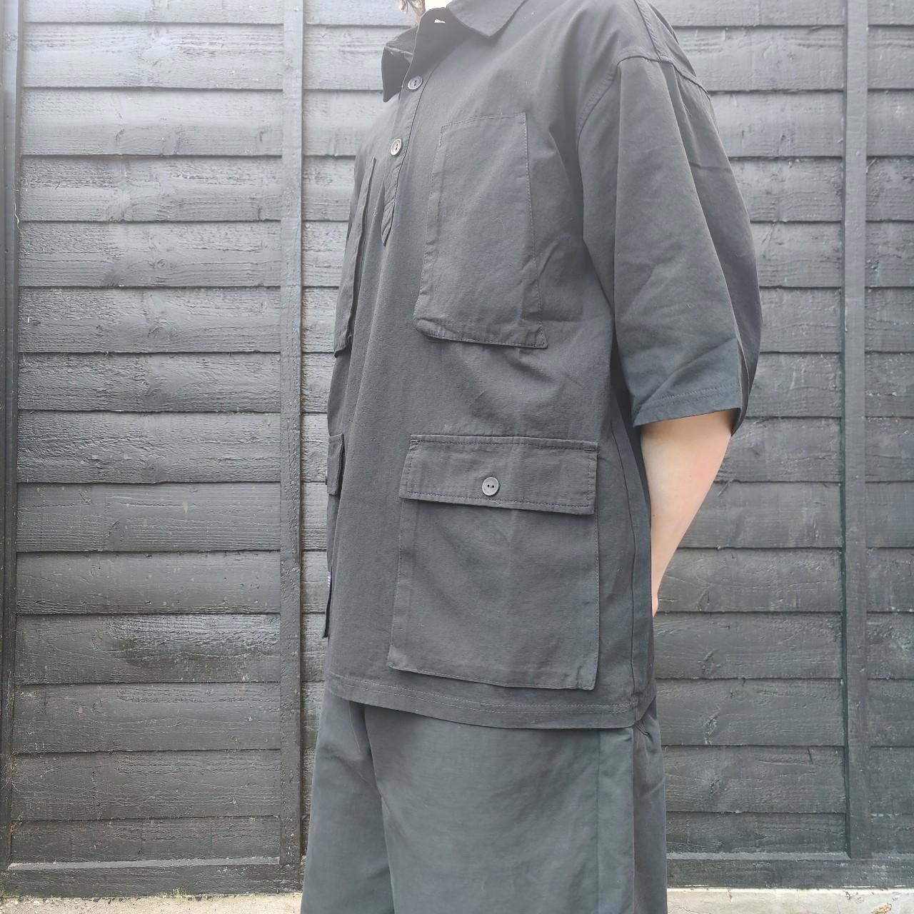 Other Japanese Black Fatigue Pocket Shirt Size US M / EU 48-50 / 2 - 2 Thumbnail