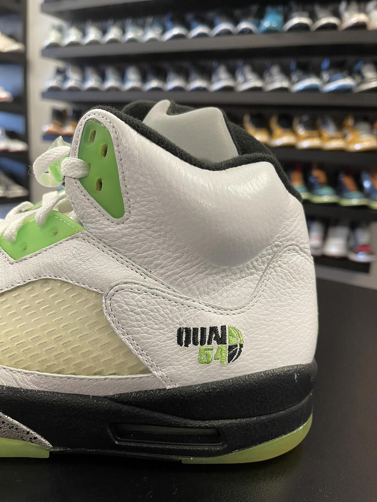 Jordan Brand Size 12 - Nike Air Jordan 5 Retro Q54 Quai 54 White “2011” Size US 12 / EU 45 - 5 Thumbnail