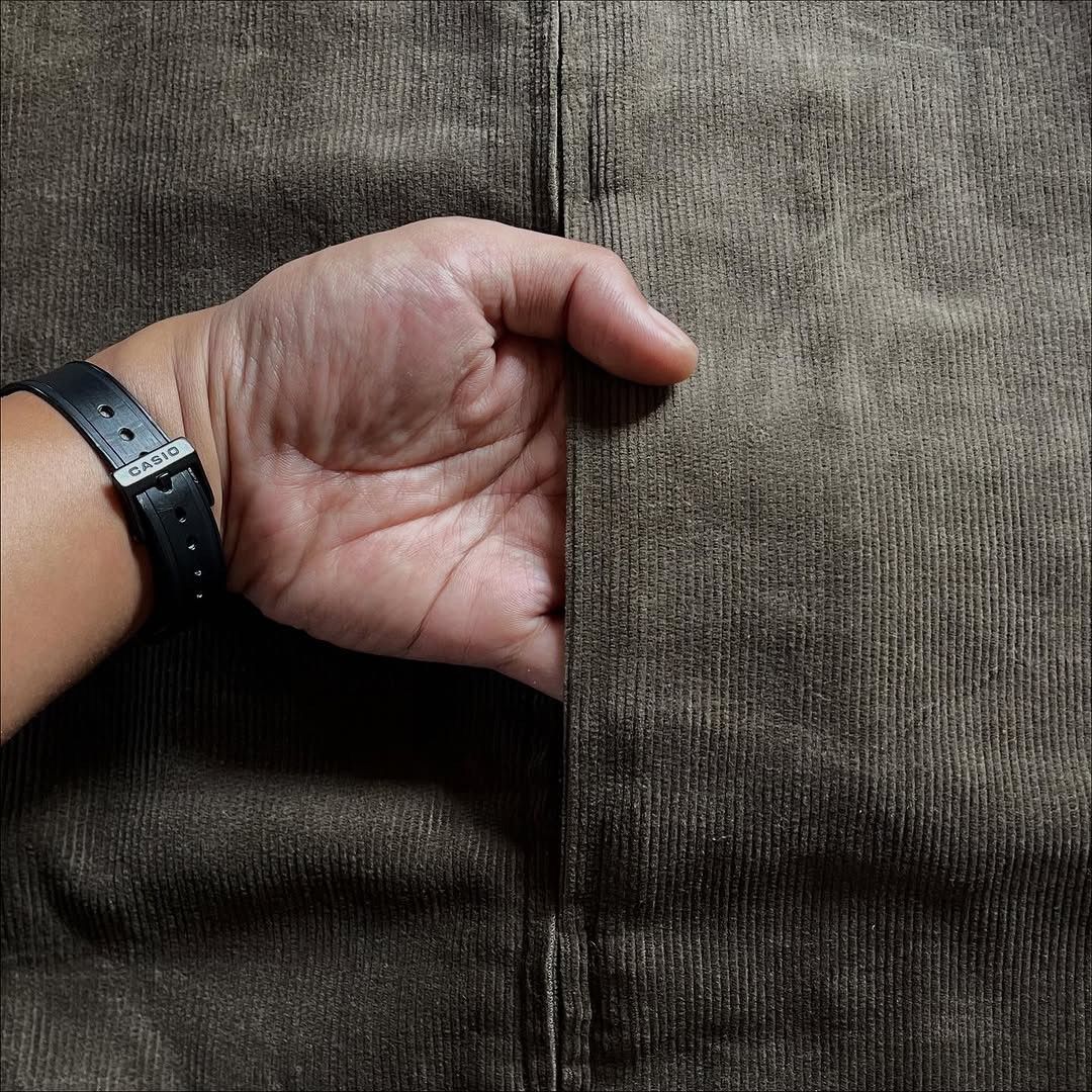 Issey Miyake TETE HOMME Hidden Pocket Corduroy Jacket Size US L / EU 52-54 / 3 - 6 Thumbnail