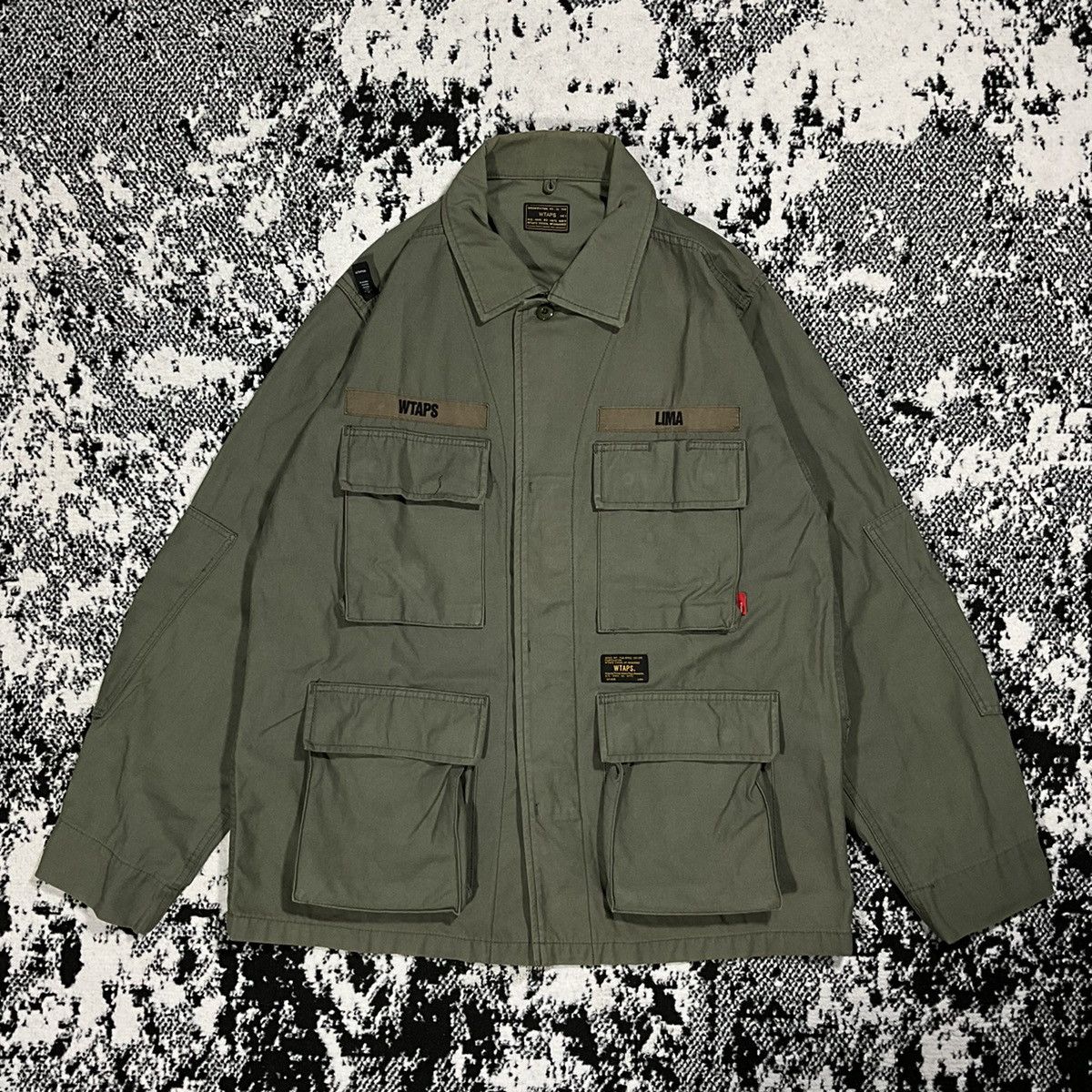 Y*N様 Wtaps JUNGLE STOCK BK 03 WTAPS Shirt JUNGLE / LS / CTPL. TWILL. DOT SIGHT
