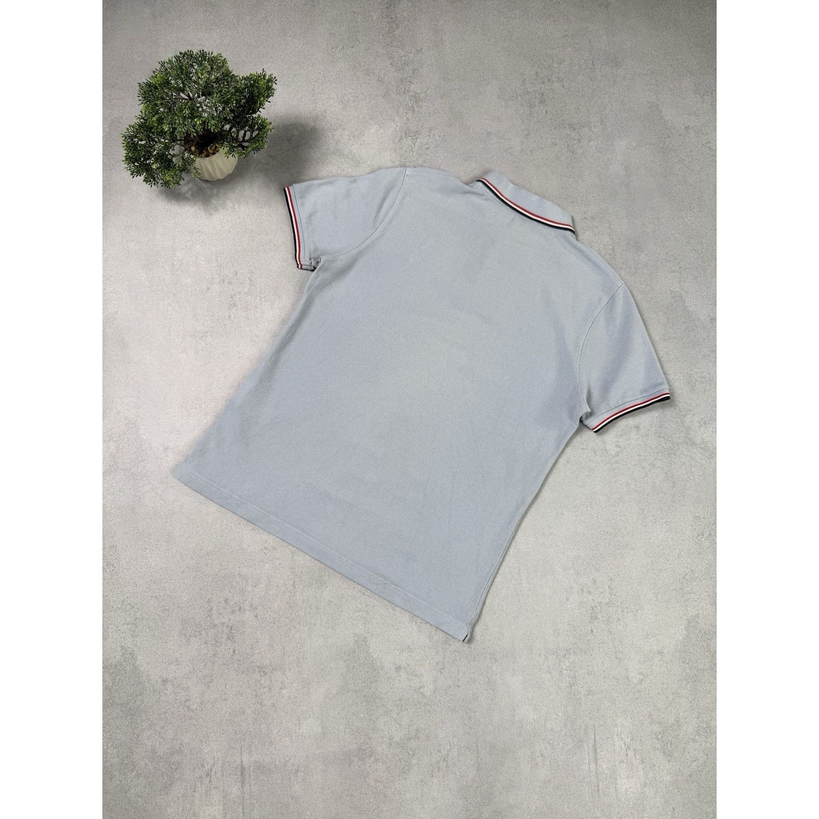 Moncler Moncler Maglia Polo Manica Corta Men T Shirt Tee Logo Size US L / EU 52-54 / 3 - 15 Thumbnail