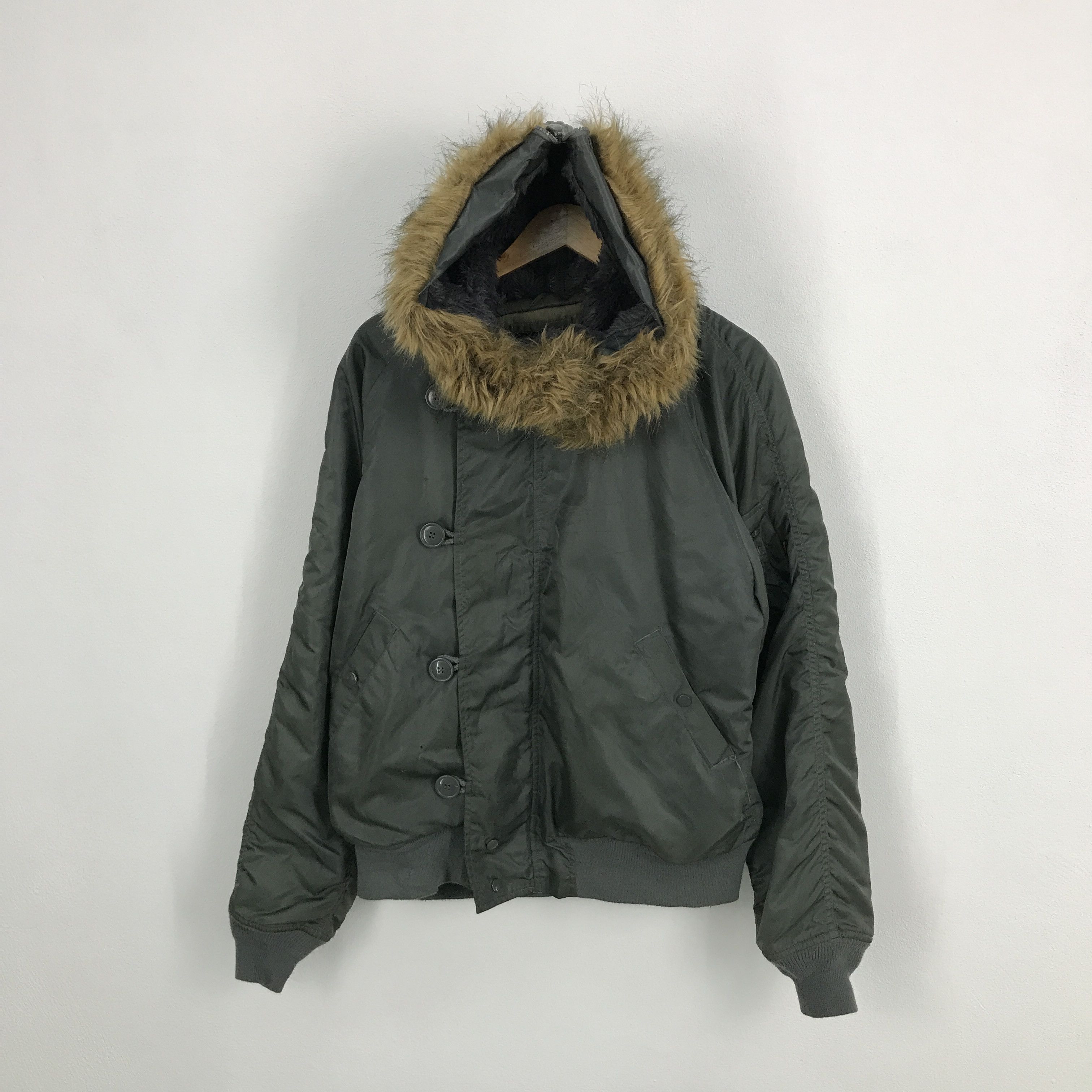 Alpha Industries Fur hoodies alpha industries inc zipper jacket Size US L / EU 52-54 / 3 - 1 Thumbnail