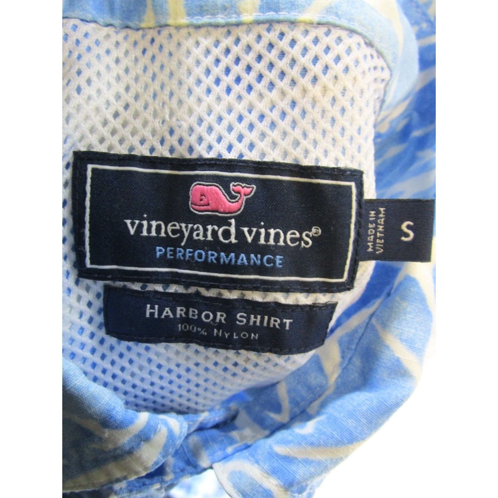 Vineyard Vines VINTAGE Vineyard Vines Button-Up Shirt Mens Small Blue Short Sleeve Collared Regular Fit Size US S / EU 44-46 / 1 - 3 Thumbnail