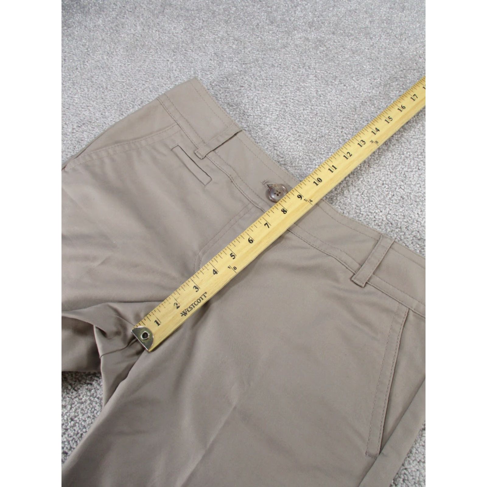 Ann Taylor Ann Taylor Shorts Womens 6 Light Brown Cotton Chinos Signature Fit NEW Size 28" / US 6 / IT 42 - 5 Thumbnail