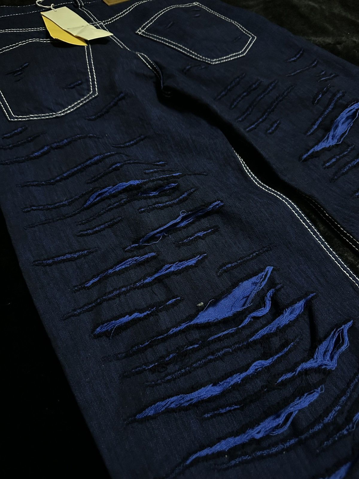 Marni Marni Distressed Straight Leg Pants Size US 30 / EU 46 - 4 Thumbnail