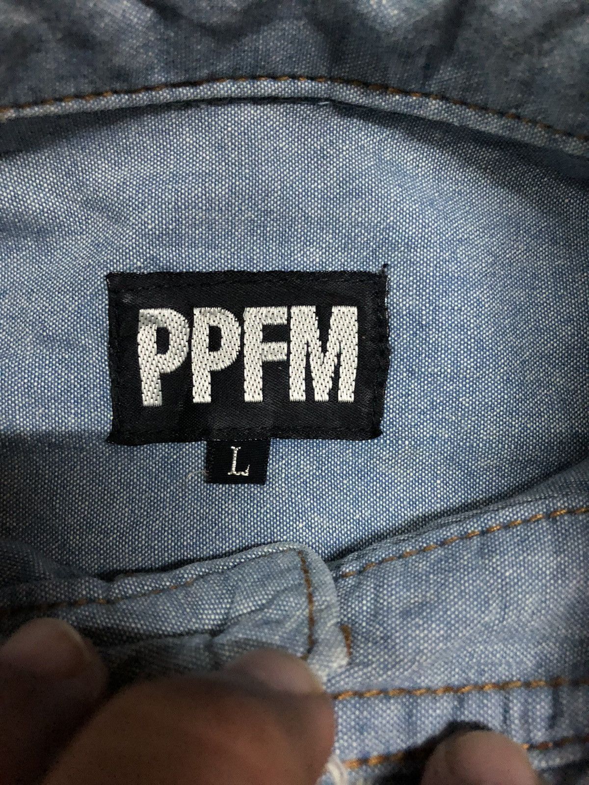 If Six Was Nine × Le Grande Bleu (L.G.B.) × PPFM PPFM Eastern Rock Button Ups Shirt Size US M / EU 48-50 / 2 - 3 Thumbnail