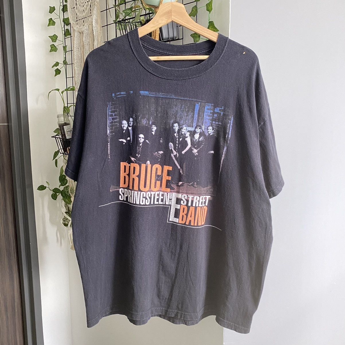 Vintage Faded Y2K Bruce Springsteen And The Street Band Tee