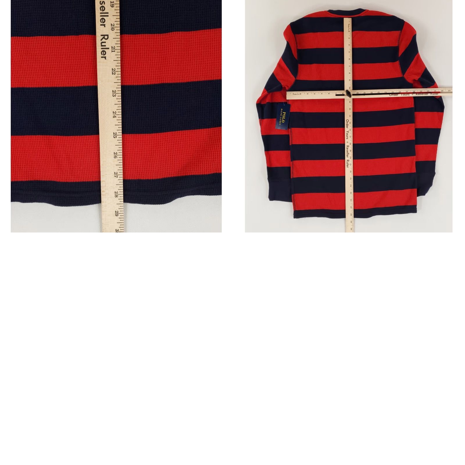 Polo Ralph Lauren Polo Ralph Lauren Shirt Thermal Multicolor Striped Mens M NWT Size US M / EU 48-50 / 2 - 8 Thumbnail