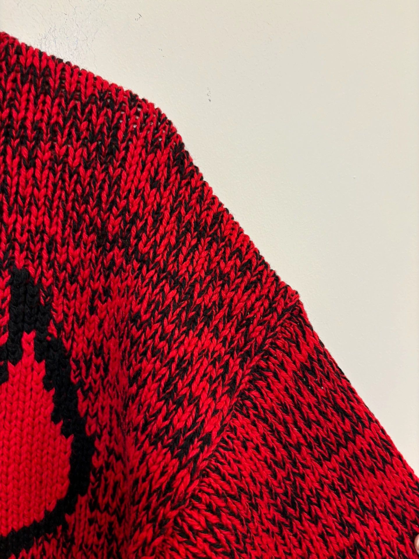 Levi's Levi's LVC Intarsia Wool Boxy Sweater M (Oversized) Size US M / EU 48-50 / 2 - 3 Thumbnail