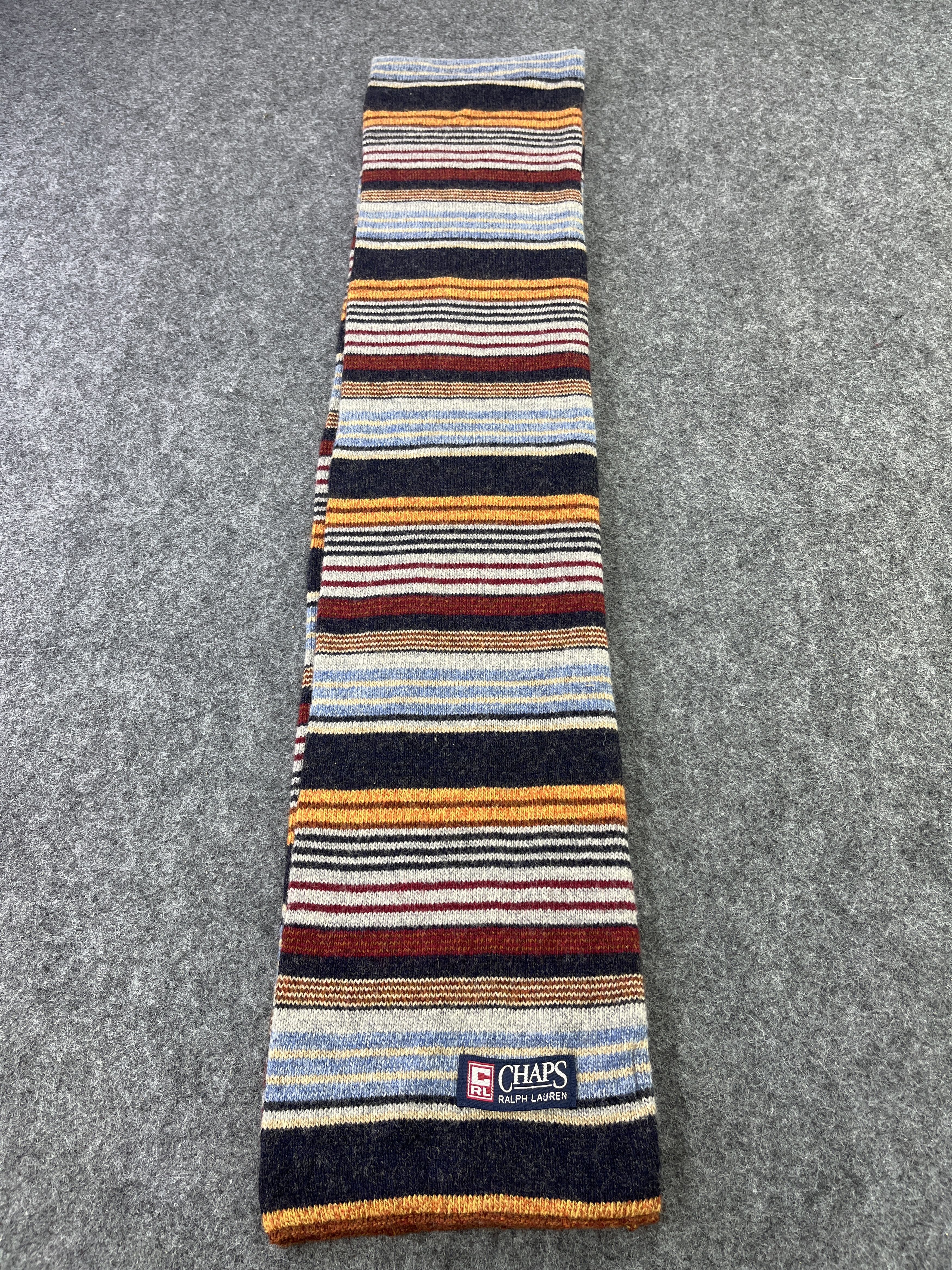 Chaps Ralph Lauren × Vintage Chaps Ralph Lauren Scarf / Muffler / Neckwear T310 Size ONE SIZE - 1 Thumbnail