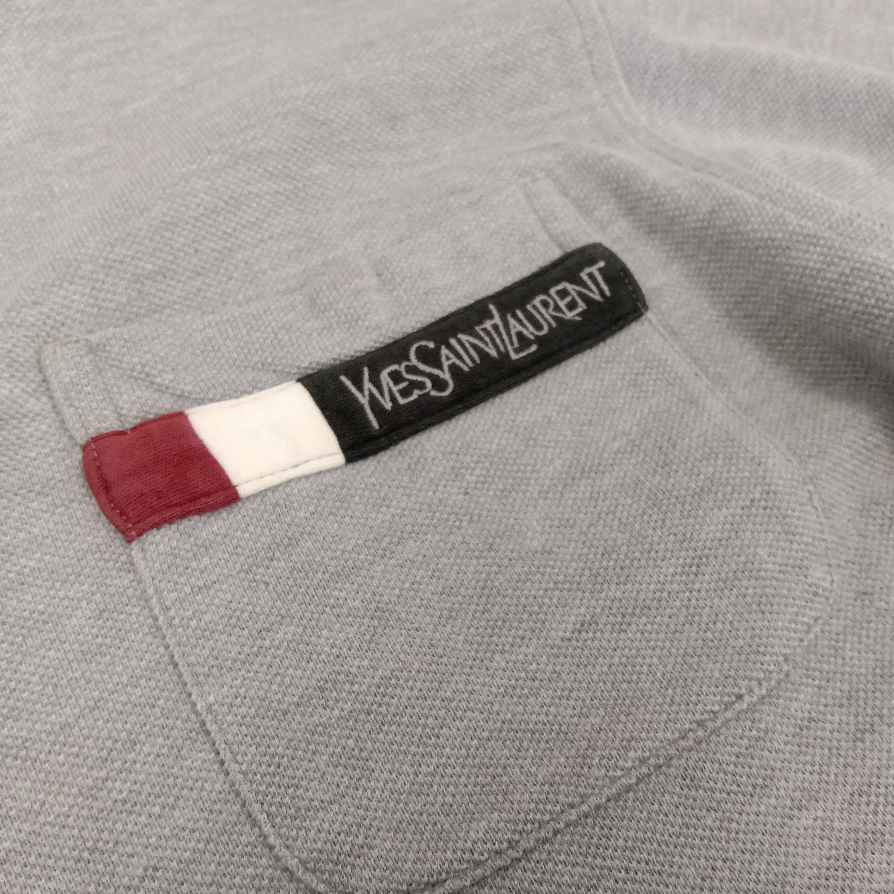 Vintage × Yves Saint Laurent Yves Saint Laurent Luxury Brand Rare Design Polos Size US M / EU 48-50 / 2 - 6 Thumbnail
