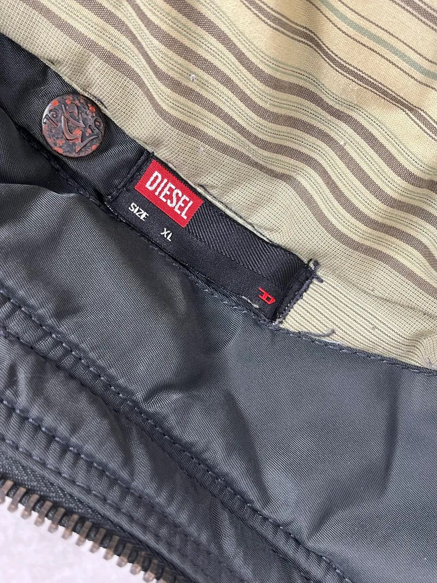 Diesel Diesel Aviator Khaki M-1 Bomber Jacket Size US M / EU 48-50 / 2 - 13 Thumbnail