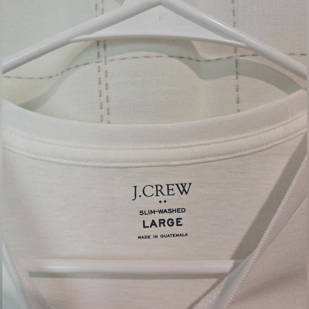 J.Crew J Crew Mens Slim Washed Tee Size US L / EU 52-54 / 3 - 4 Thumbnail