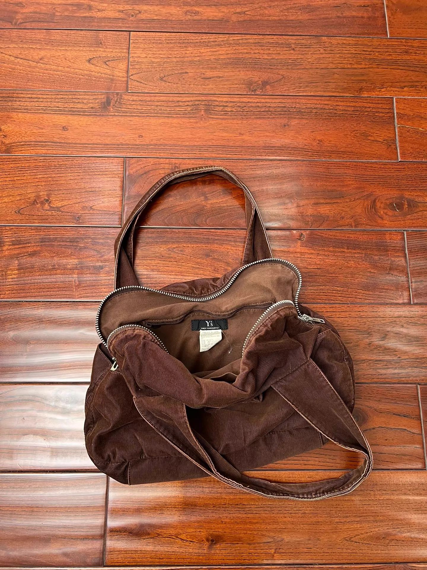 Yohji Yamamoto Yohji Yamamoto ys tan corduroy baguette (wider short) Size ONE SIZE - 7 Thumbnail
