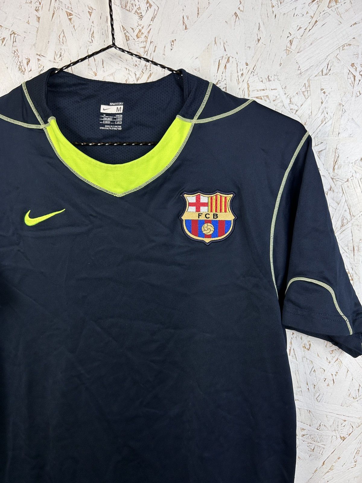 Nike 00s Vintage Nike FC Barcelona 2007/08 Training Kit Jersey Size US S / EU 44-46 / 1 - 2 Thumbnail