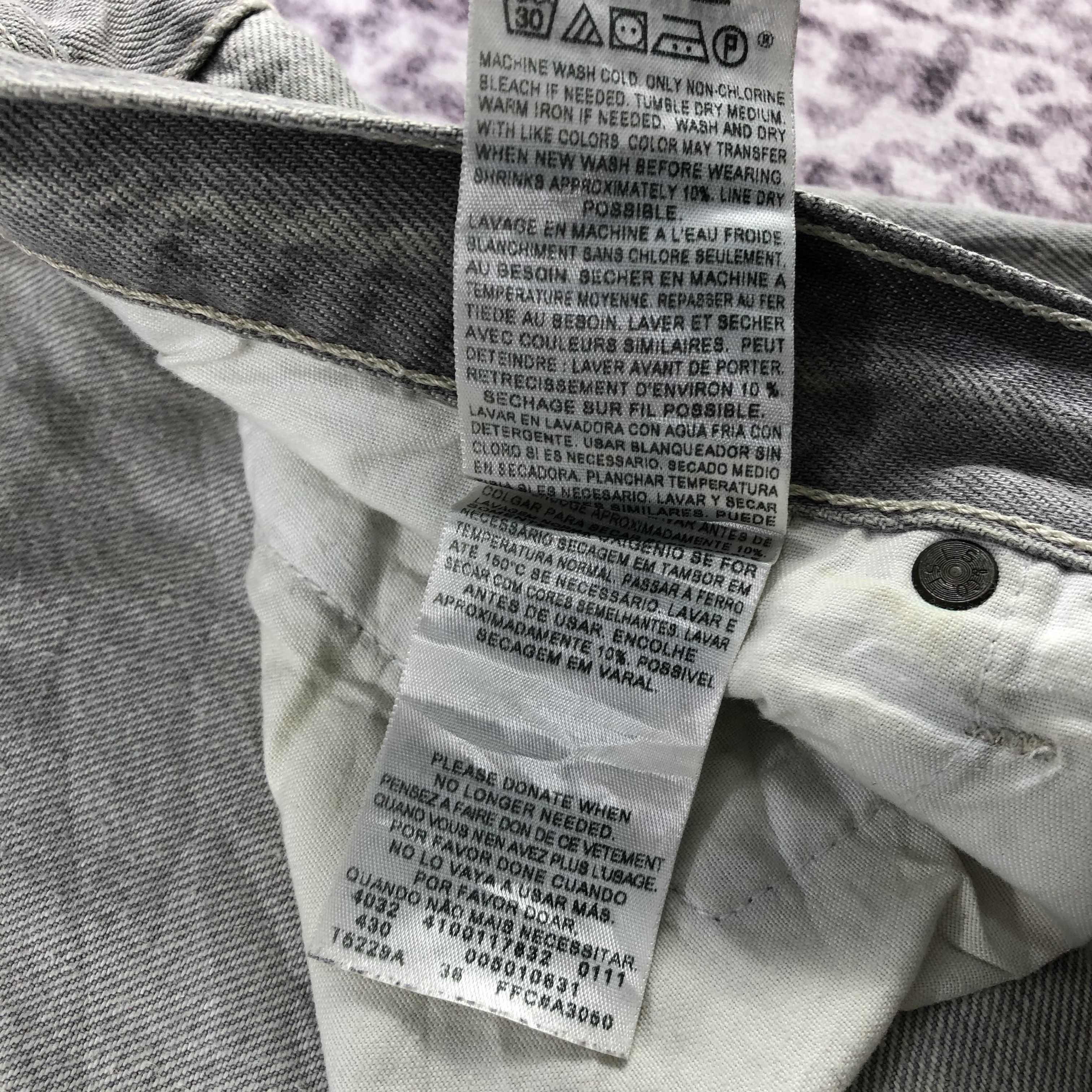 Levi's Vintage Light Wash Levis 501 Jeans-JM2578 Size US 44 / EU 60 - 13 Thumbnail