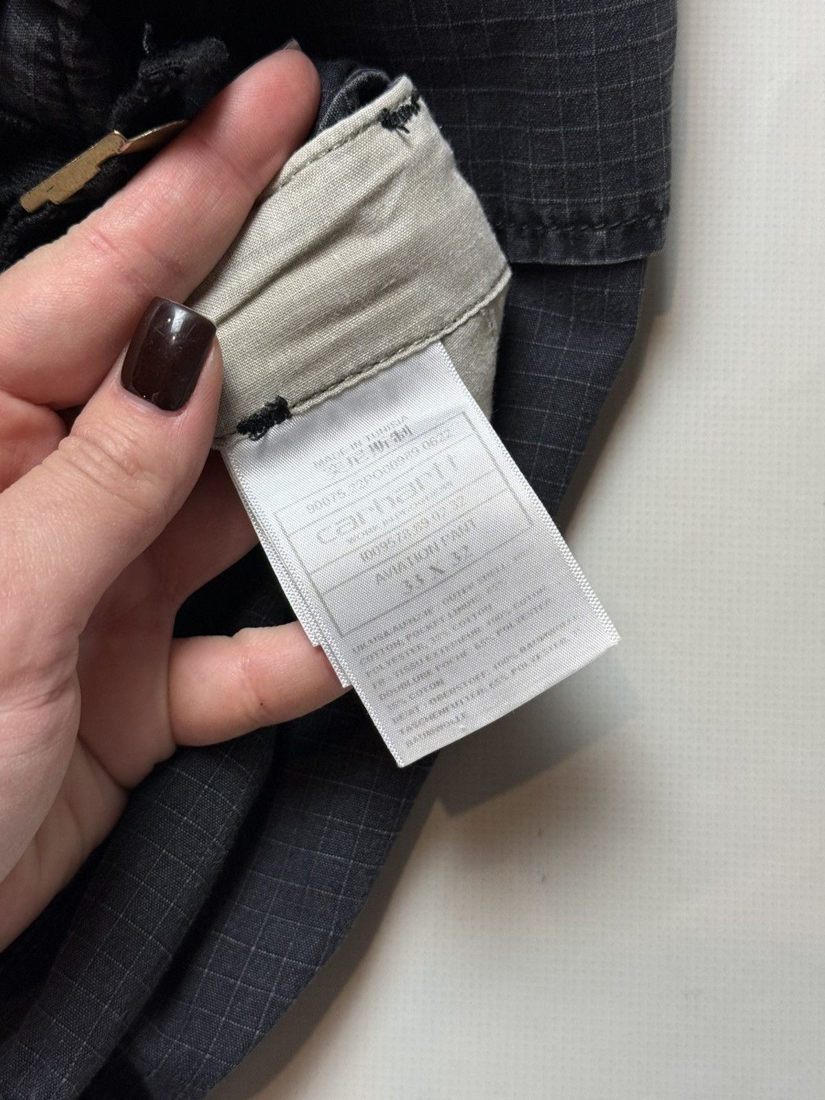 Carhartt Carhartt WIP Men’s Cargo Pants Trousers Cotton Workwear Size US 33 - 24 Thumbnail