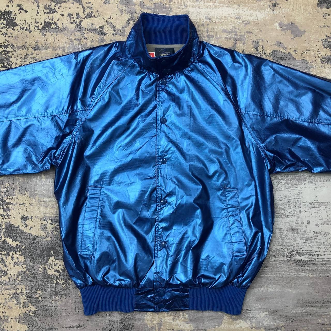 Japanese Brand × Vintage Y251 VTG JAPAN REWARD REFELCT LIGHT BOMBER JACKET Size US L / EU 52-54 / 3 - 4 Thumbnail