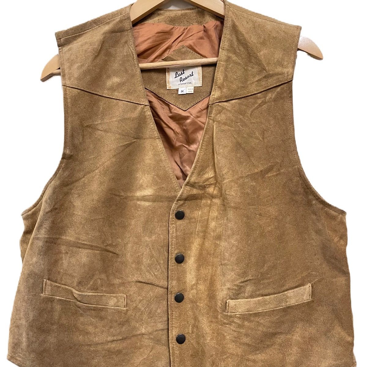 Genuine Leather Vintage Cowboys Genuine leather vest Size US M / EU 48-50 / 2 - 3 Thumbnail