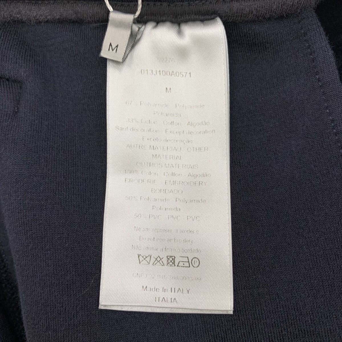 Dior Dior Navy Cuffed Casual Sweatpants K26WX Size US 34 / EU 50 - 8 Thumbnail