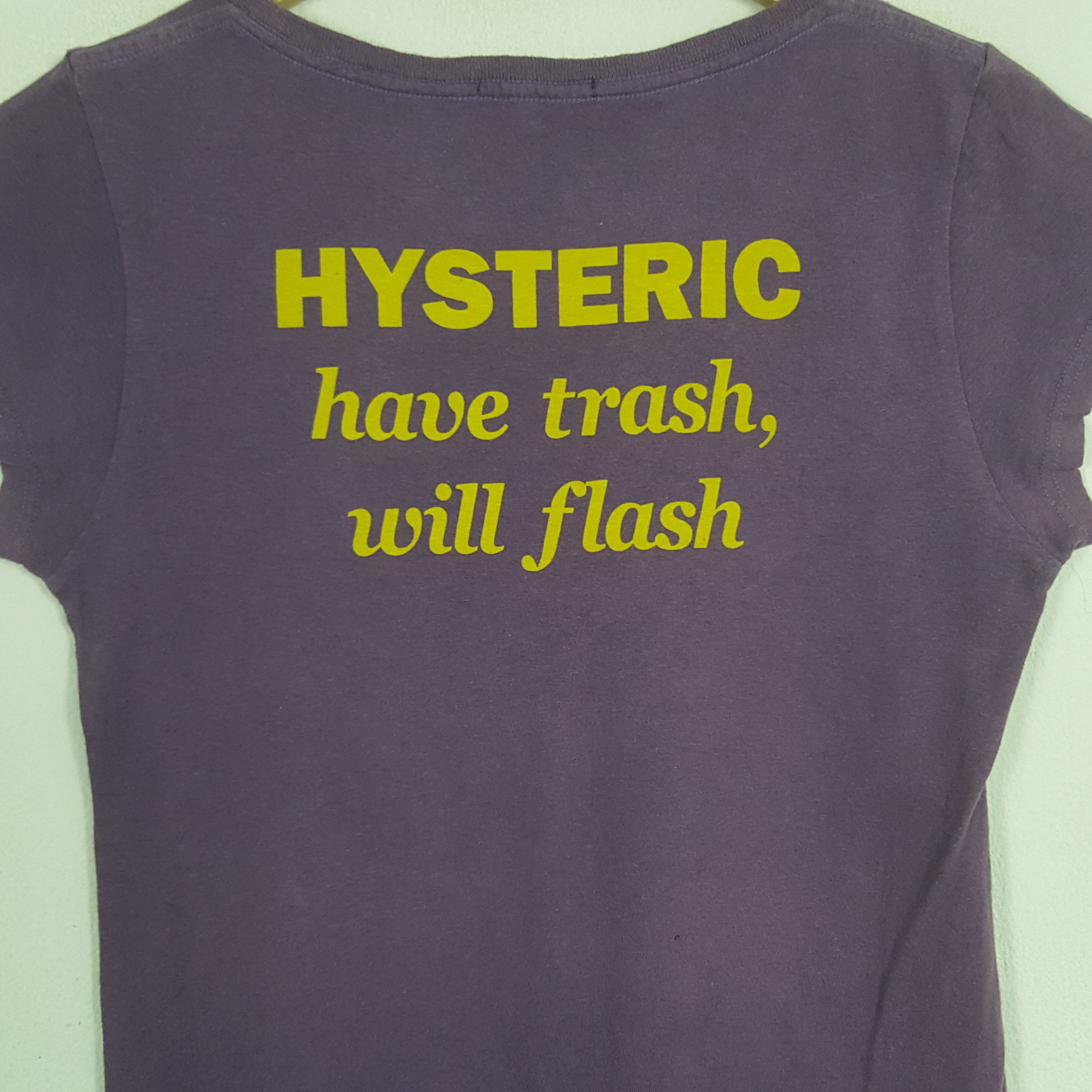 Hysteric Glamour × Japanese Brand × Vintage Vintage Hysteric Glamour Japanese Brand Tshirt Size US XS / EU 42 / 0 - 4 Thumbnail