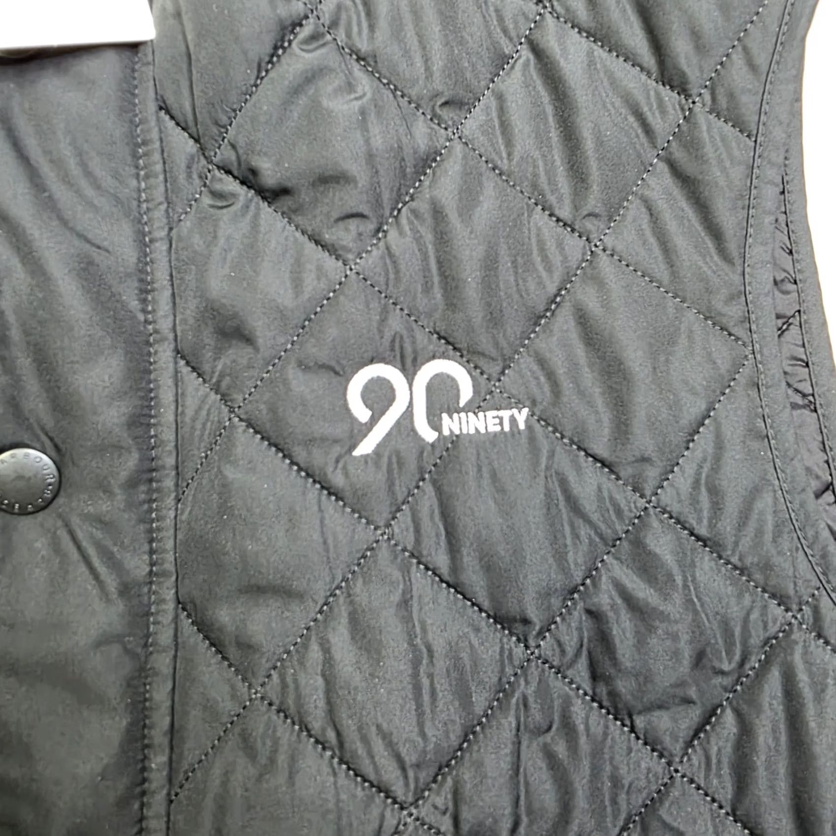 Barbour Barbour Lowerdale Gilet Black Quilted Vest Full Zip Snap 90 Ninety Size Medium Mens Vest Quilted Barbour Full Zip Snap Black M Size US M / EU 48-50 / 2 - 5 Thumbnail