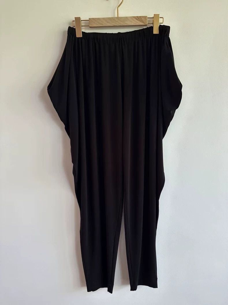 Issey Miyake Issey Miyake size:4 black pants Size 30" / US 8 / IT 44 - 1 Thumbnail