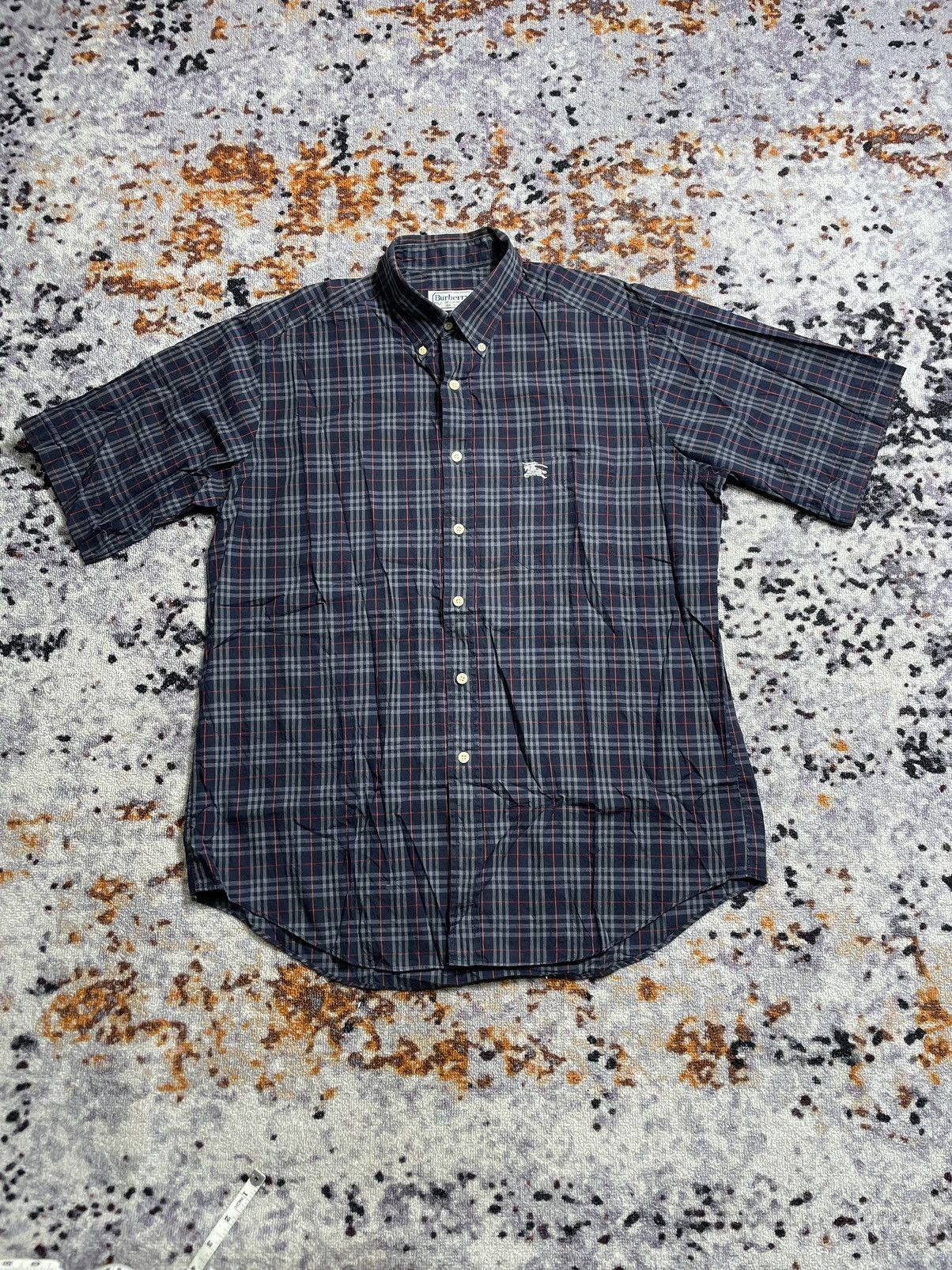 Burberry × Designer × Vintage Vintage Burberrys navy nova chek size L Size US L / EU 52-54 / 3 - 1 Thumbnail