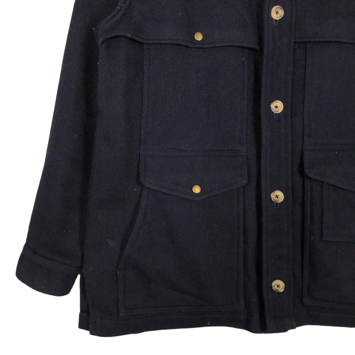 Japanese Brand 🔥Vintage Wool Work Biker Jacket Japan Made Issey Miyake Size US M / EU 48-50 / 2 - 4 Thumbnail