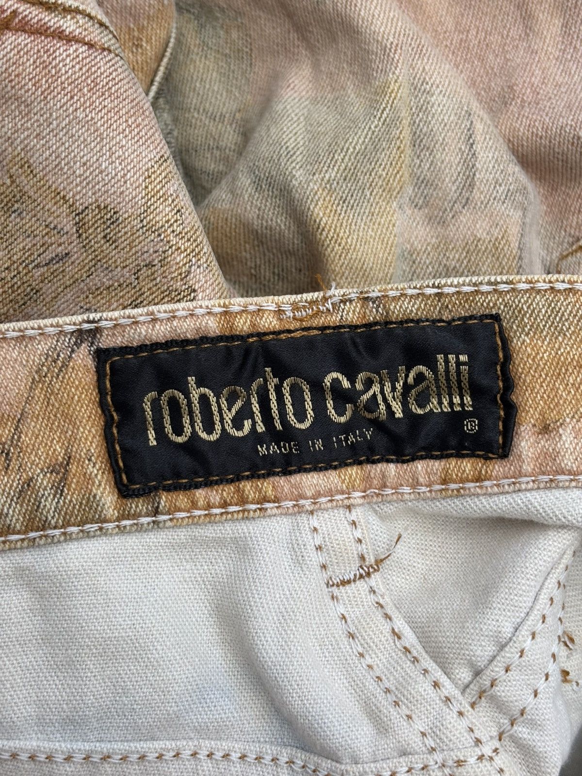 Roberto Cavalli AW96 High Waist Renaissance Jeans Size US 26 / EU 42 - 10 Thumbnail
